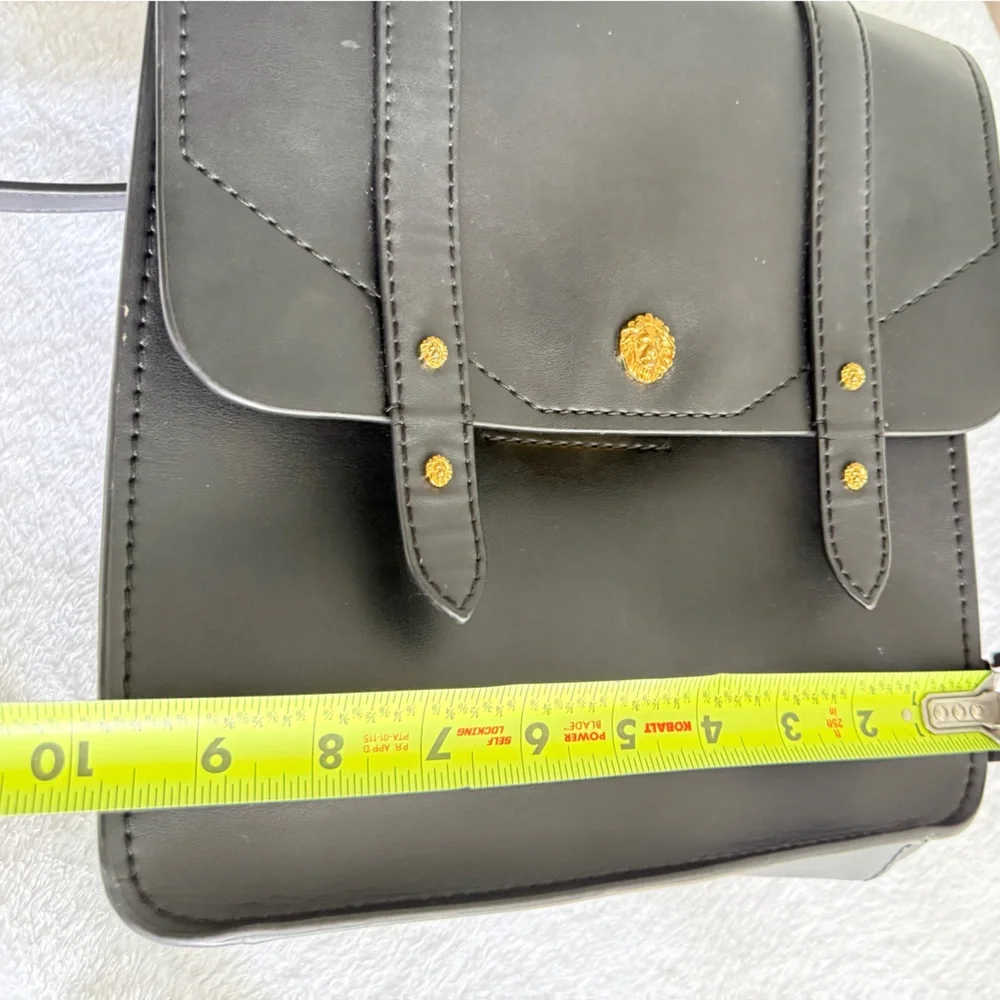 Anne Klein Black Ava Structured Backpack Bag
